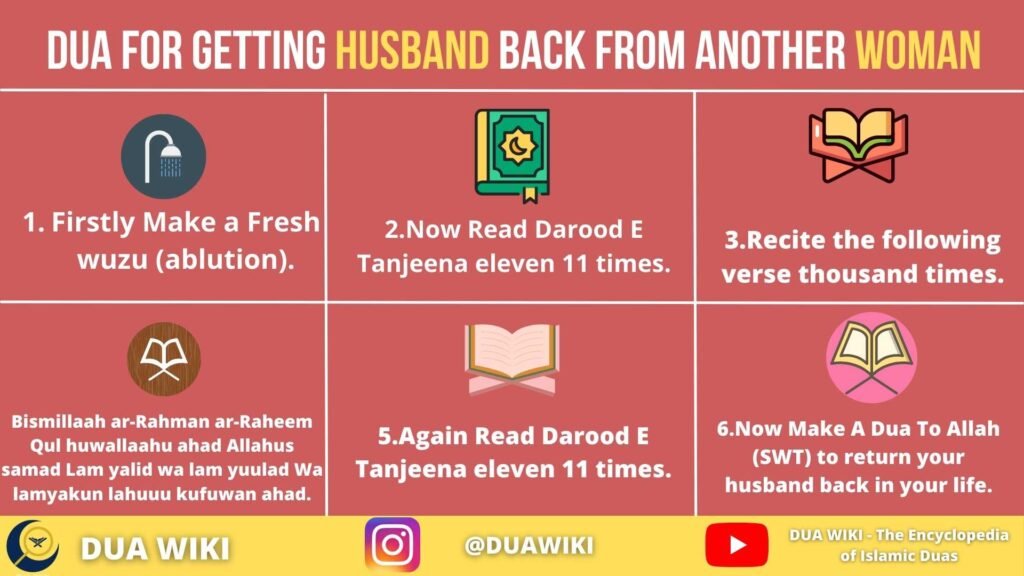 Dua For Getting Husband Back From Another Woman